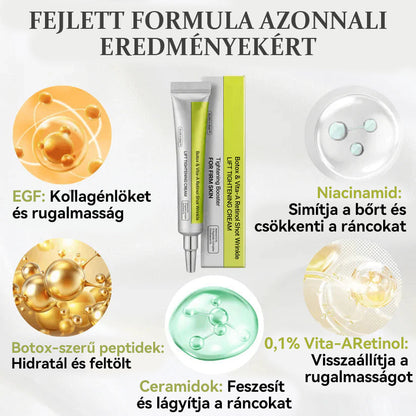 🌱🌱Büszkén az Európai Unióban gyártva 💫 Tiworld® fejlett peptid Botox-hatású + Vita-A retinol feszesítő megújító krém – ma csak 70% KEDVEZMÉNNYEL