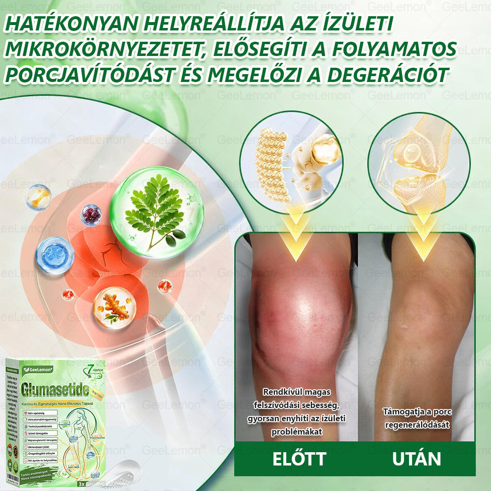 ✅✨Moringa · Berberine × NAD+ 10-in-1 Advanced Nano GeeLemon® Glumasetide 8az 1-ben Karcsú és EgészségesNano Mikrotűs Tapasz (Napi 1alkalom – látható változásakár 7 nap alatt) ✅ Elhízásra,bőrfeszesítésre,cukorbetegségre, alvásiapnoéra, ízületekre stb HU