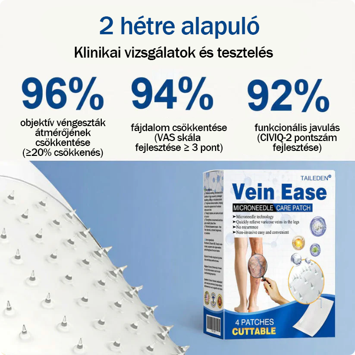 ✅🇭🇺👨‍⚕️TAILEDEN® VeinEase Mikrotűs Kezelő Tapasz⚡Azonnali Megkönnyebbülés, Hosszú Távú Eredmények